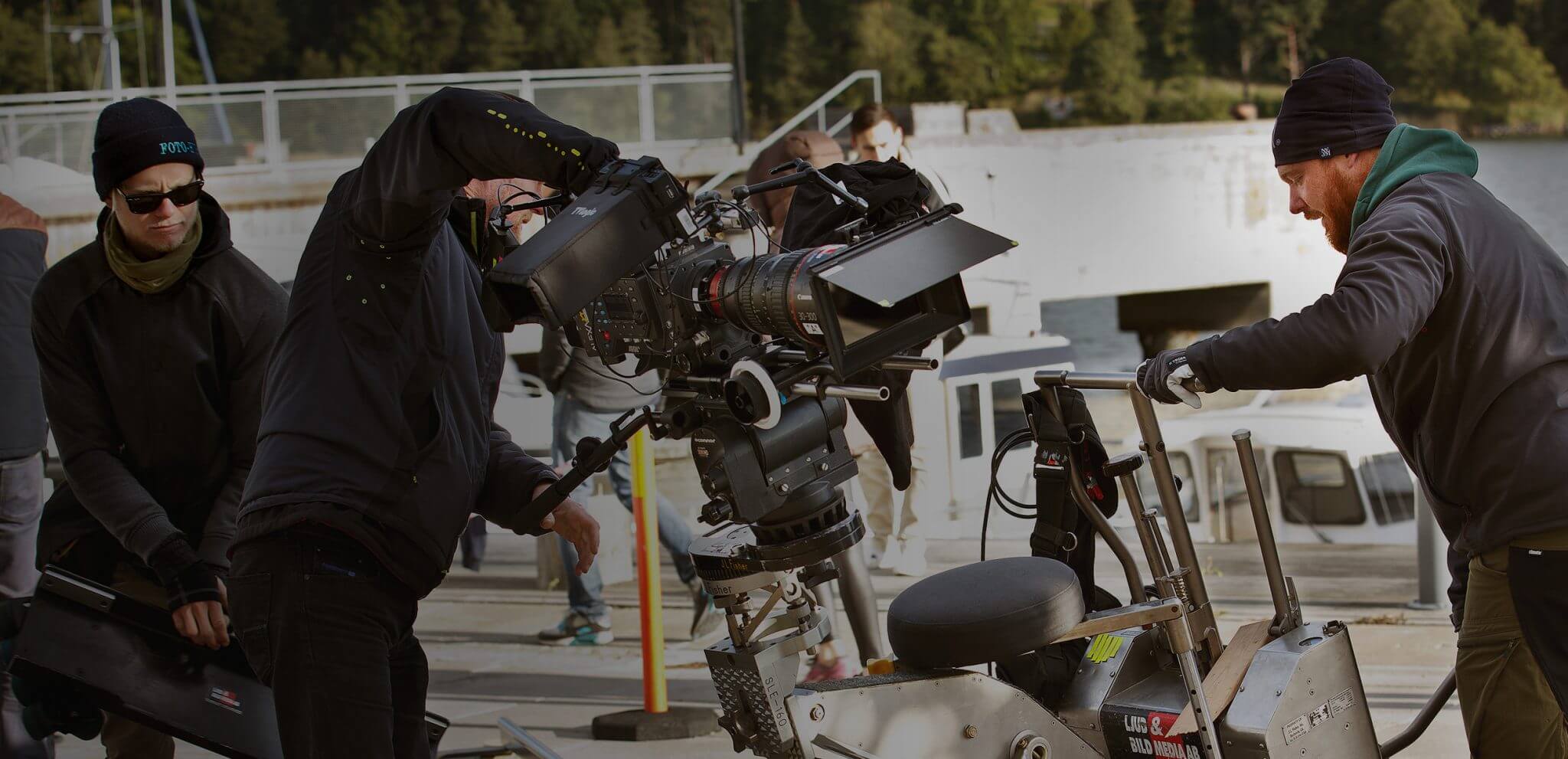 Filminspelning Foto: Johan Paulin